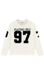 PLAYERS ONLY ECRU JERSEY LONG SLEEVE