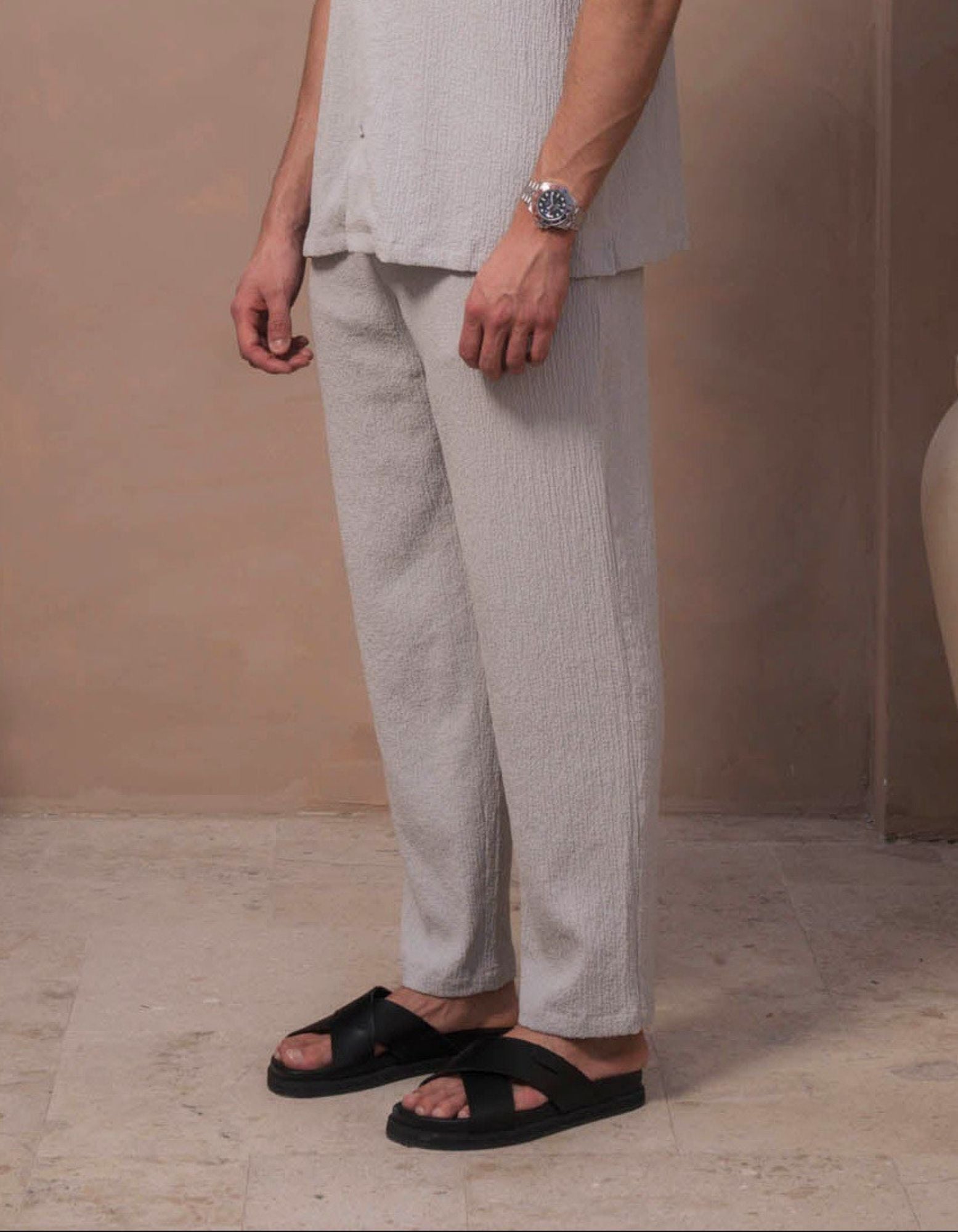 Belier Hassan Trousers - Grey