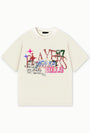 Players Only Hills T Shirt Ecru