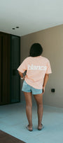 Blancs Waffle Knit S/S - Peach