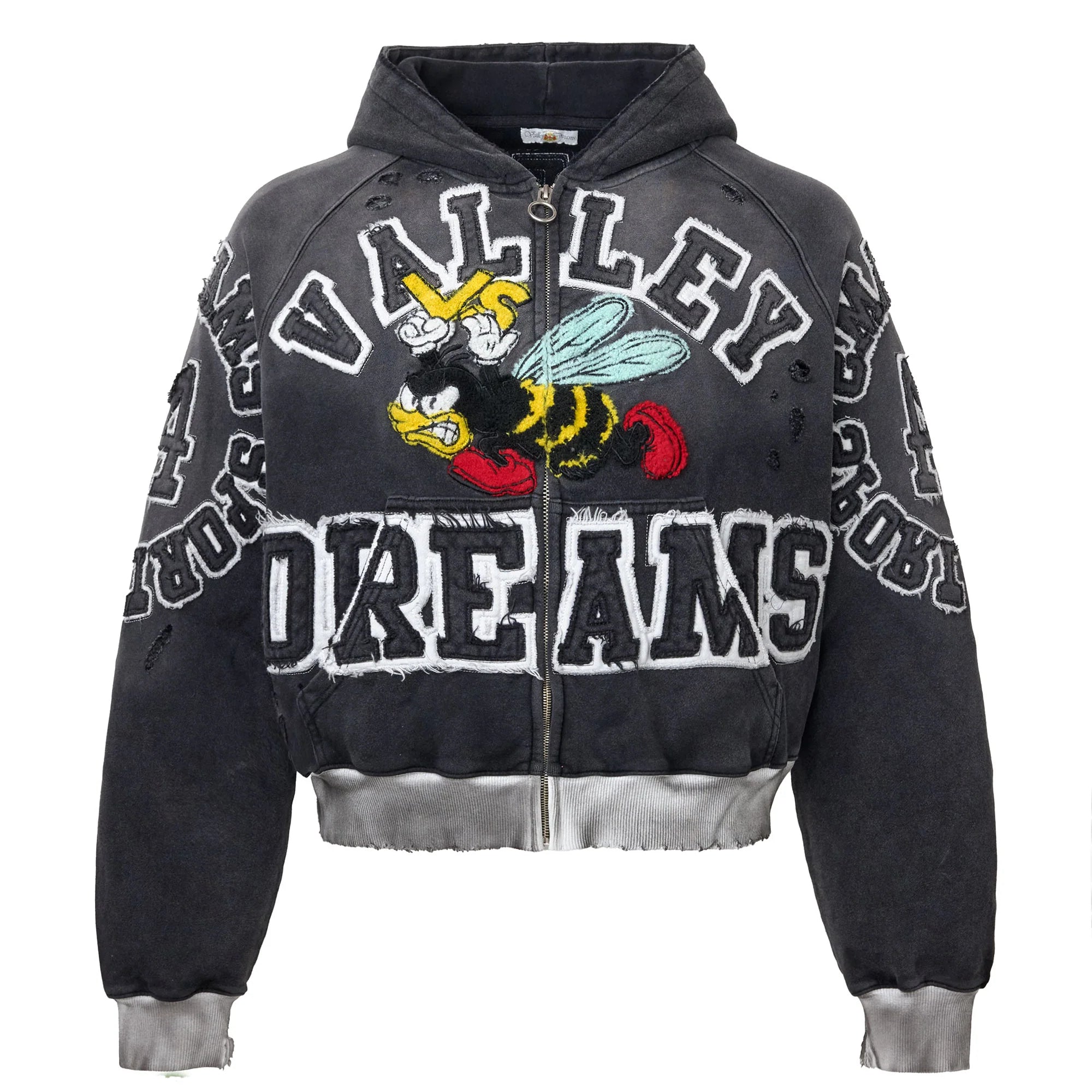 Vale Valley Dreams Bee Zip Hoodie