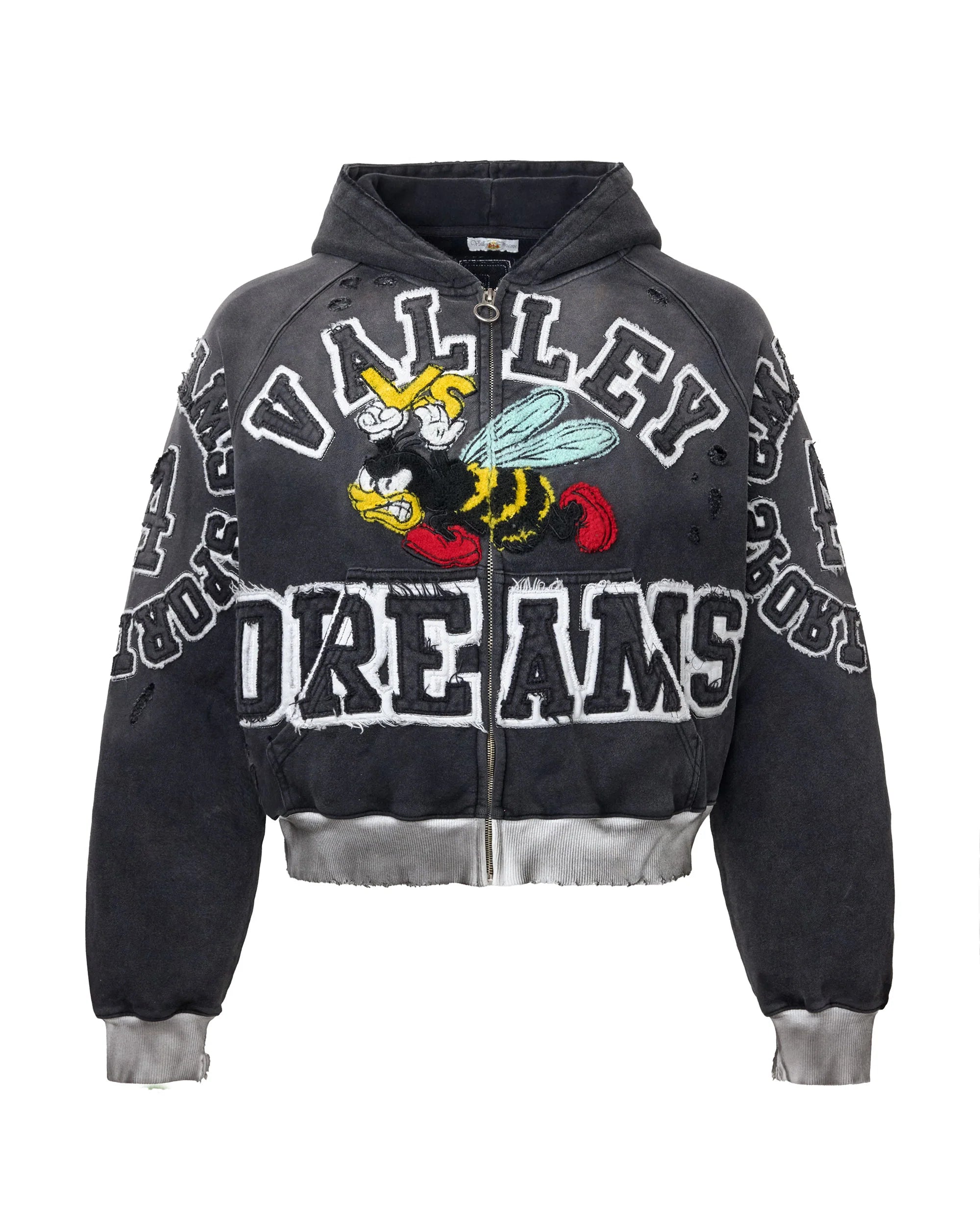 Vale Valley Dreams Bee Zip Hoodie