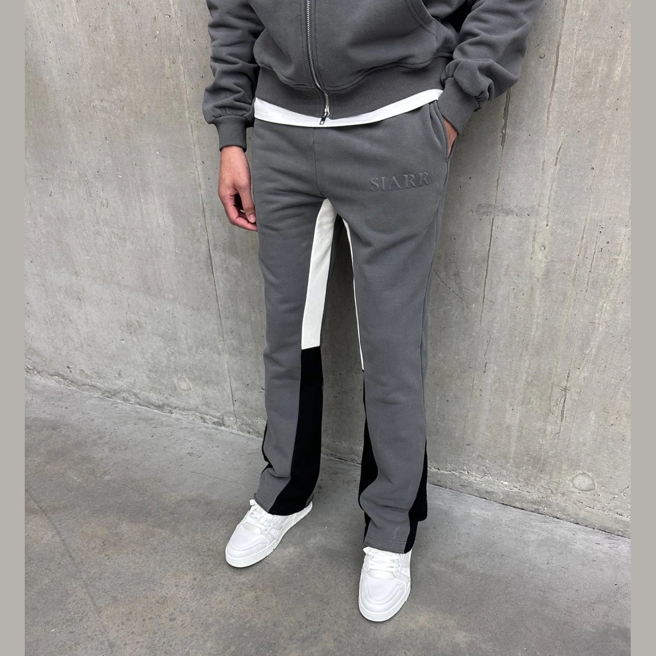 Siarr Flared Joggers ‘Dark Grey’