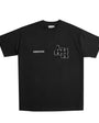 Annie Hood College T-Shirt ‘Black/White’