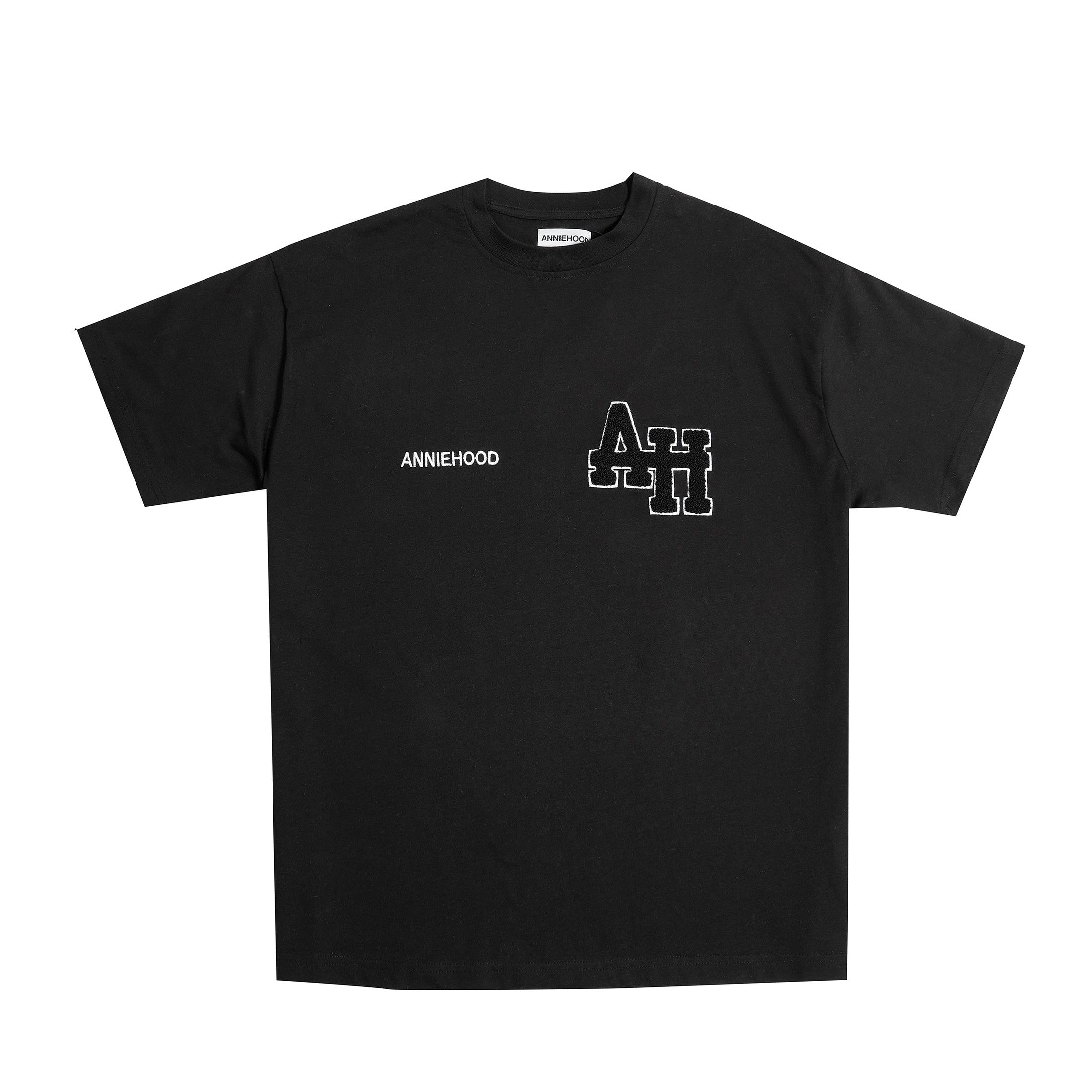 Annie Hood College T-Shirt ‘Black/White’