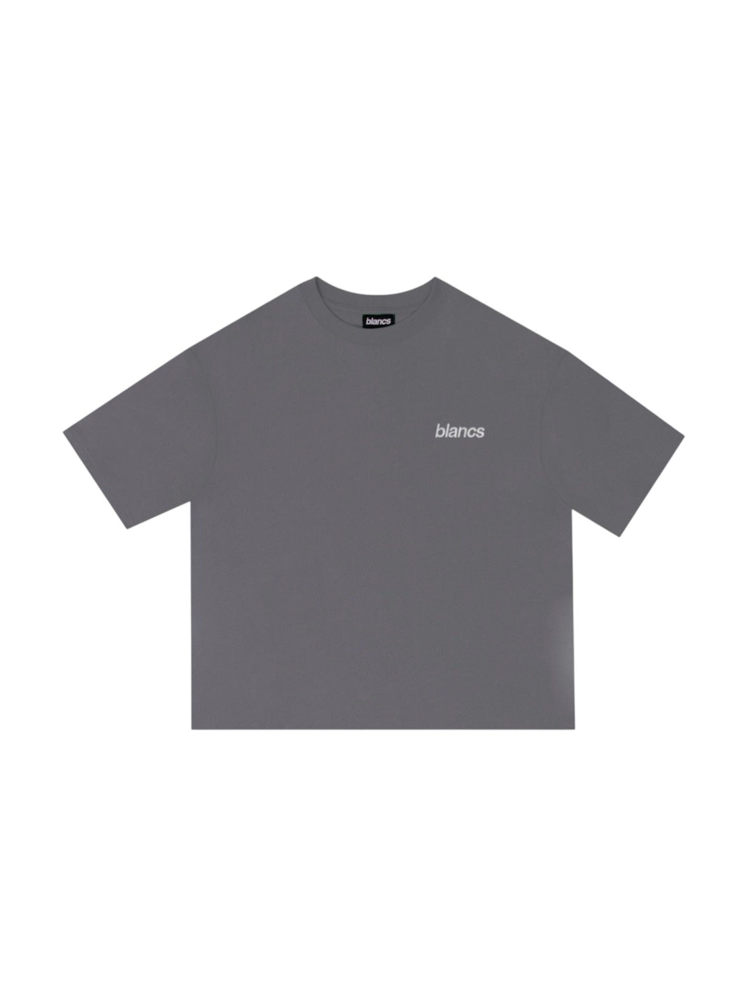 BLANCS CLASSIC LOGO TEE GREY
