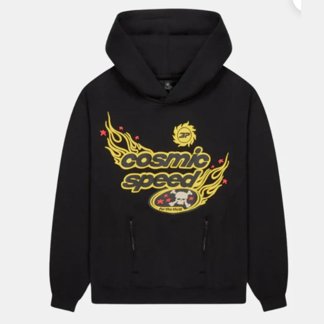 Broken Planet Market Cosmic Speed Hoodie ‘Midnight Black Hoodie’