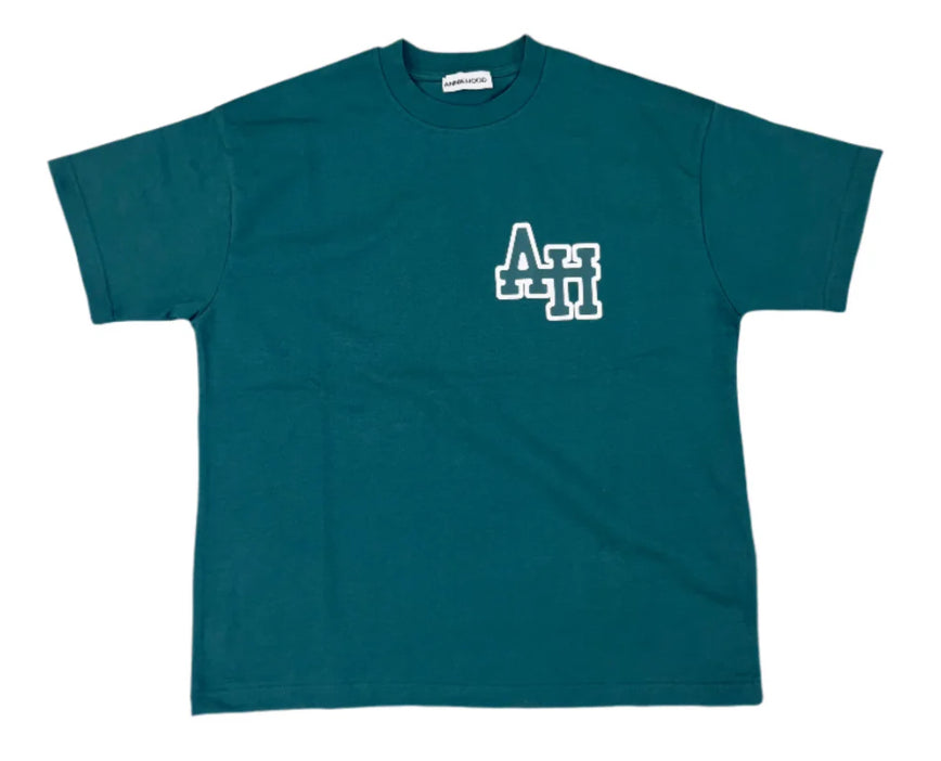 Annie Hood College T-Shirt ‘Forrest Green’