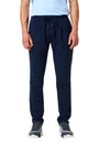 LOIANO SLIM FIT TECH TROUSERS NAVY