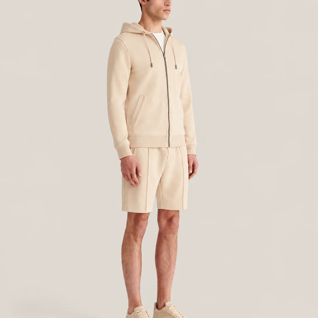 PECKHAM RYE Riva Jersey Interlock Short in Peyote