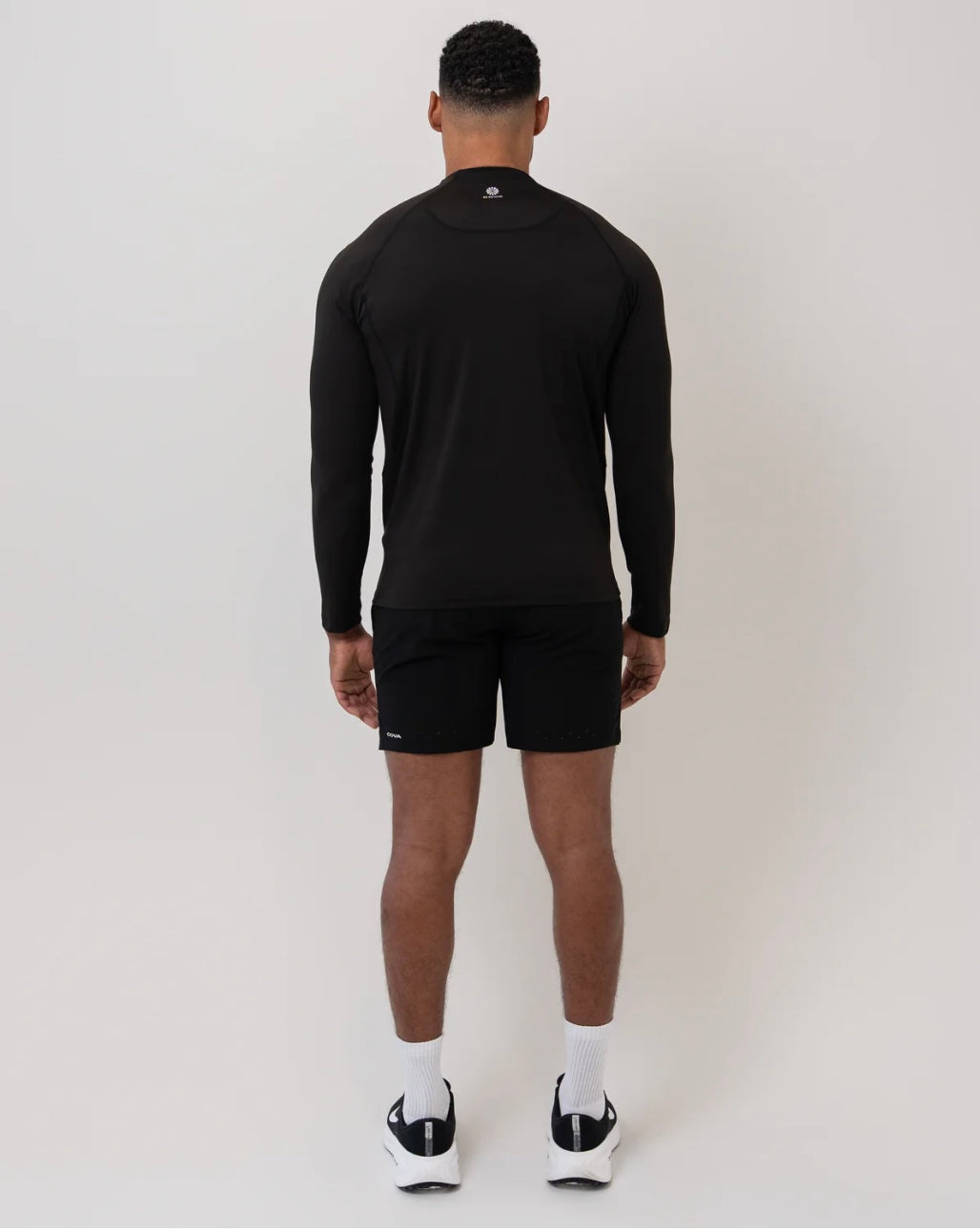 COVA DAILY BLACK 1/4 ZIP
