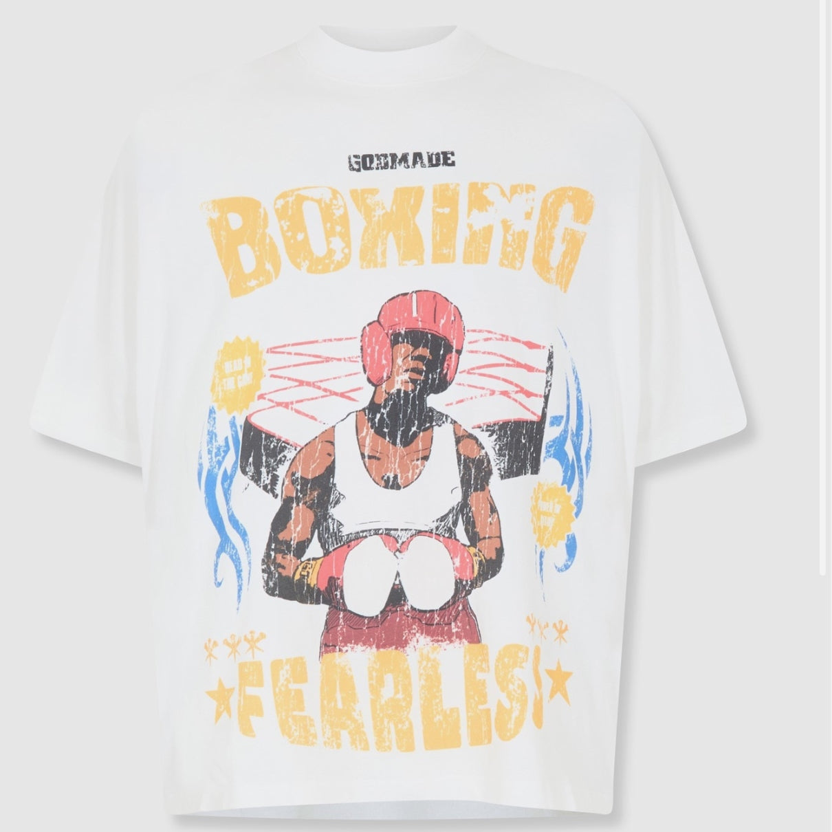 Godmade Fearless T Shirt Off White