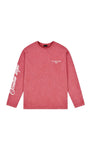 PLAYERS ONLY STUDIO DEPT VINTAGE RED LONG SLEEVE