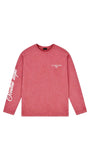 PLAYERS ONLY STUDIO DEPT VINTAGE RED LONG SLEEVE