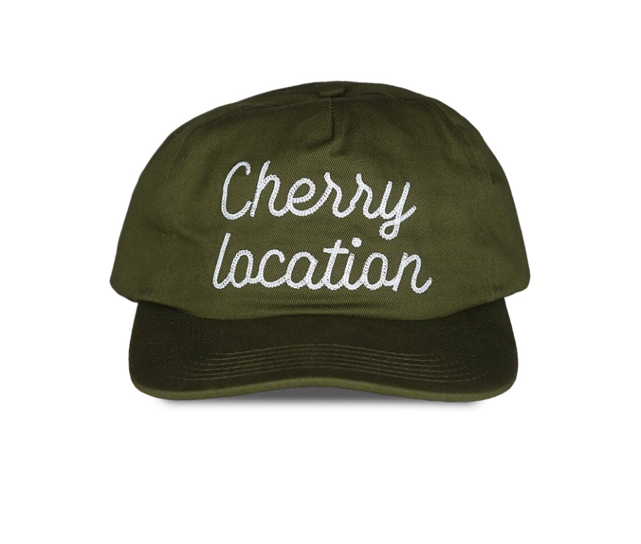 Cherry Location Khaki Cap