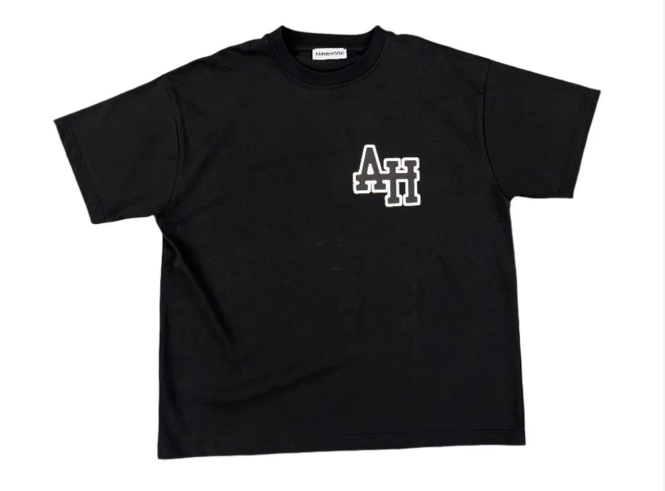 Annie Hood College T-Shirt ‘Black’