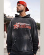 Last Lesson Black Flame Hoodie