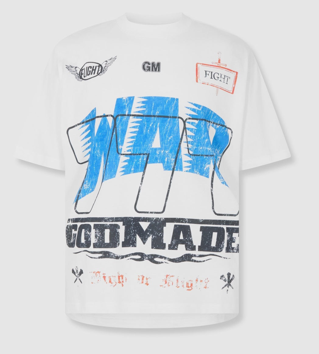 Godmade War T Shirt Off White
