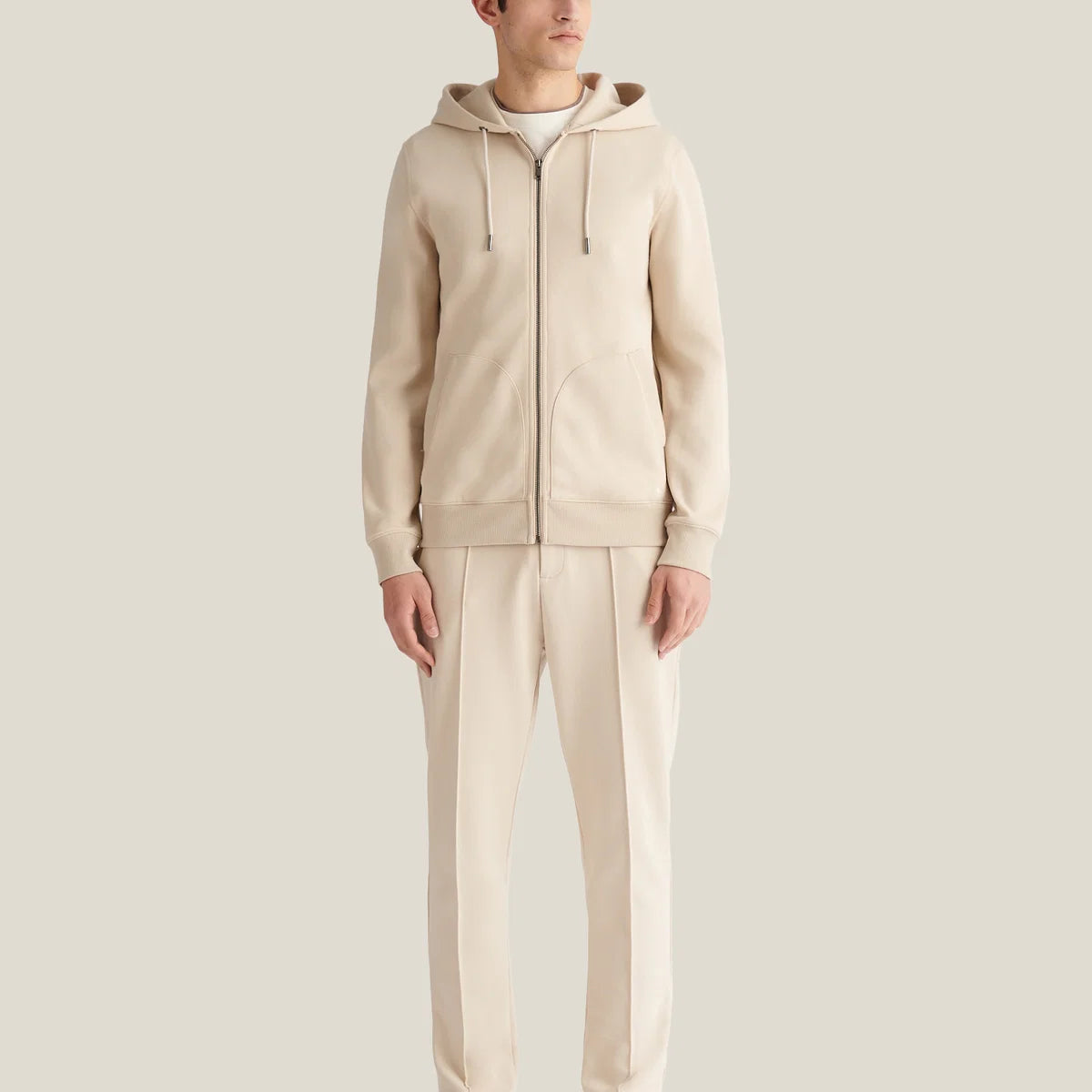 PECKHAM RYE Riva Interlock Trouser in Peyote