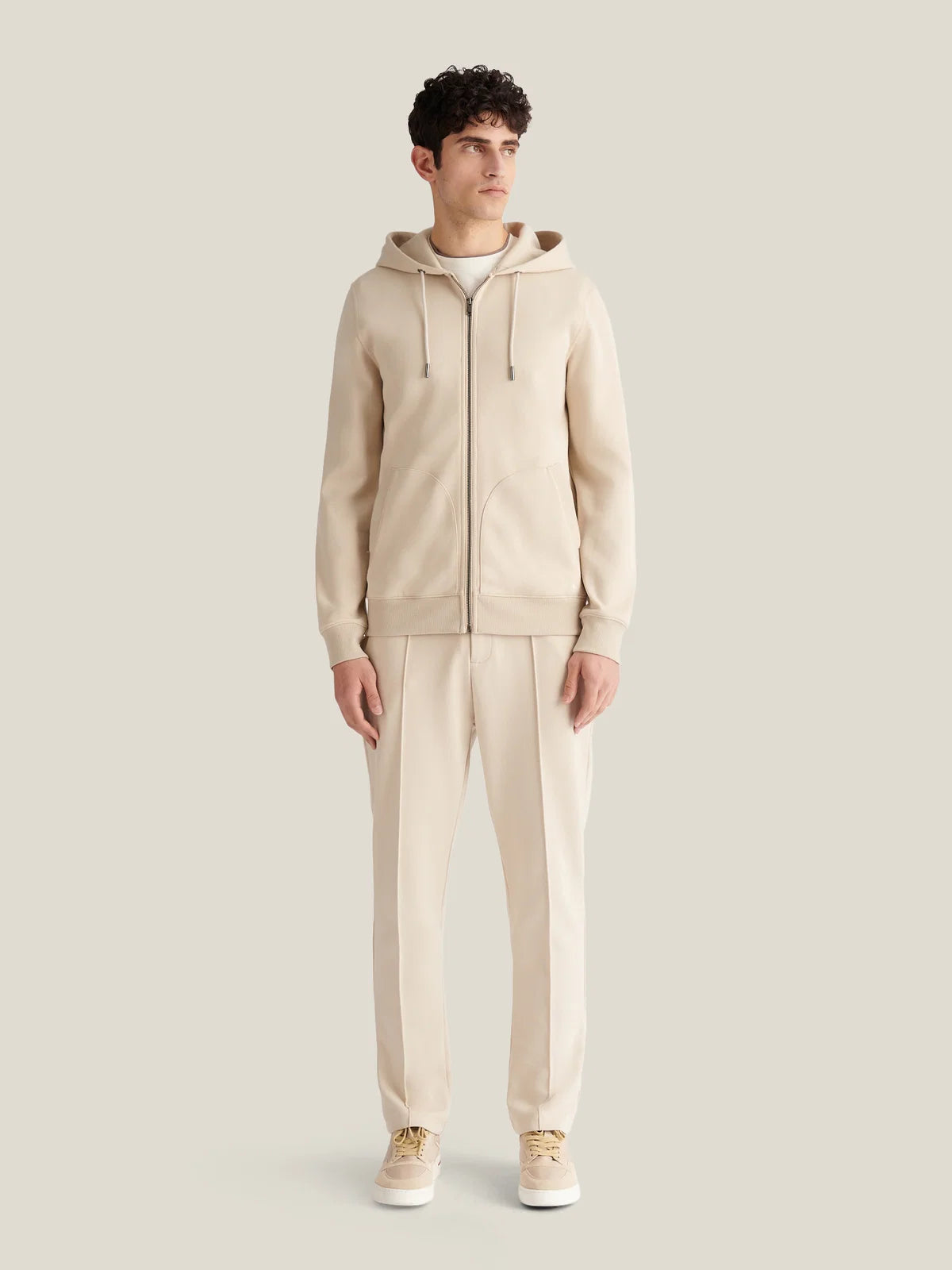 PECKHAM RYE Riva Interlock Trouser in Peyote