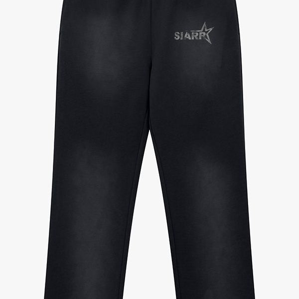 Siarr Star Joggers Black