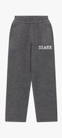 Siarr Charcoal Knit Joggers