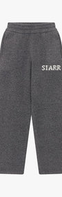 Siarr Charcoal Knit Joggers