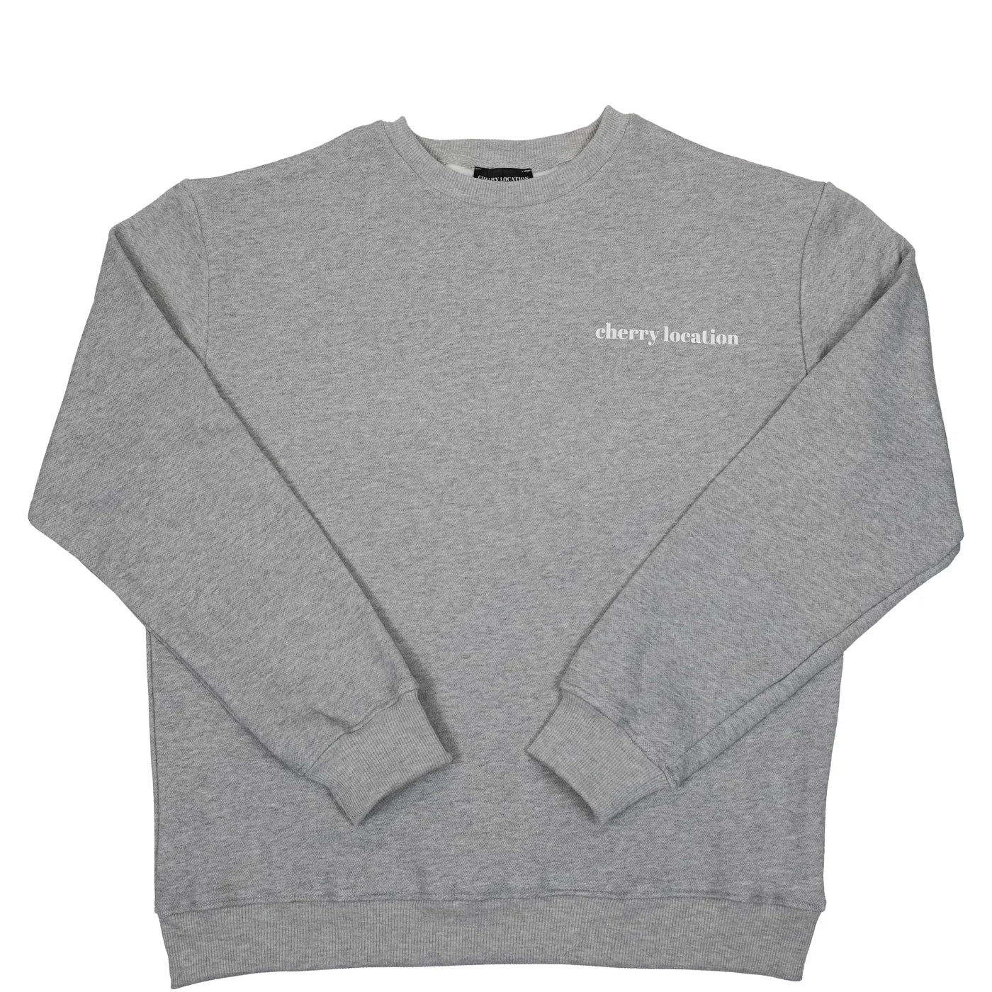 Cherry Location Grey Sweatshirt