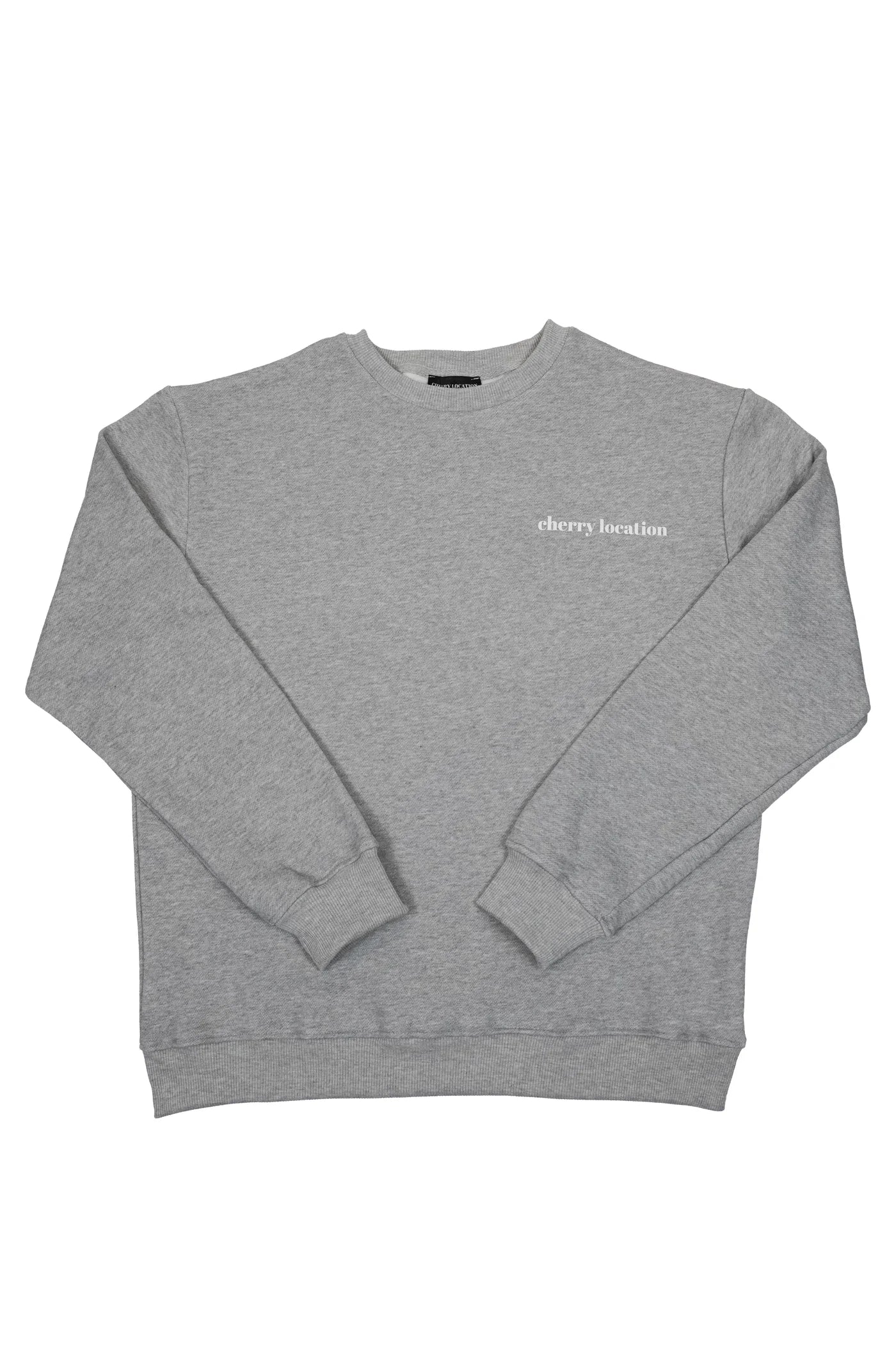 Cherry Location Grey Sweatshirt