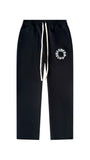 PLAYERS ONLY BLACK EMBROIDERED SWEATPANTS