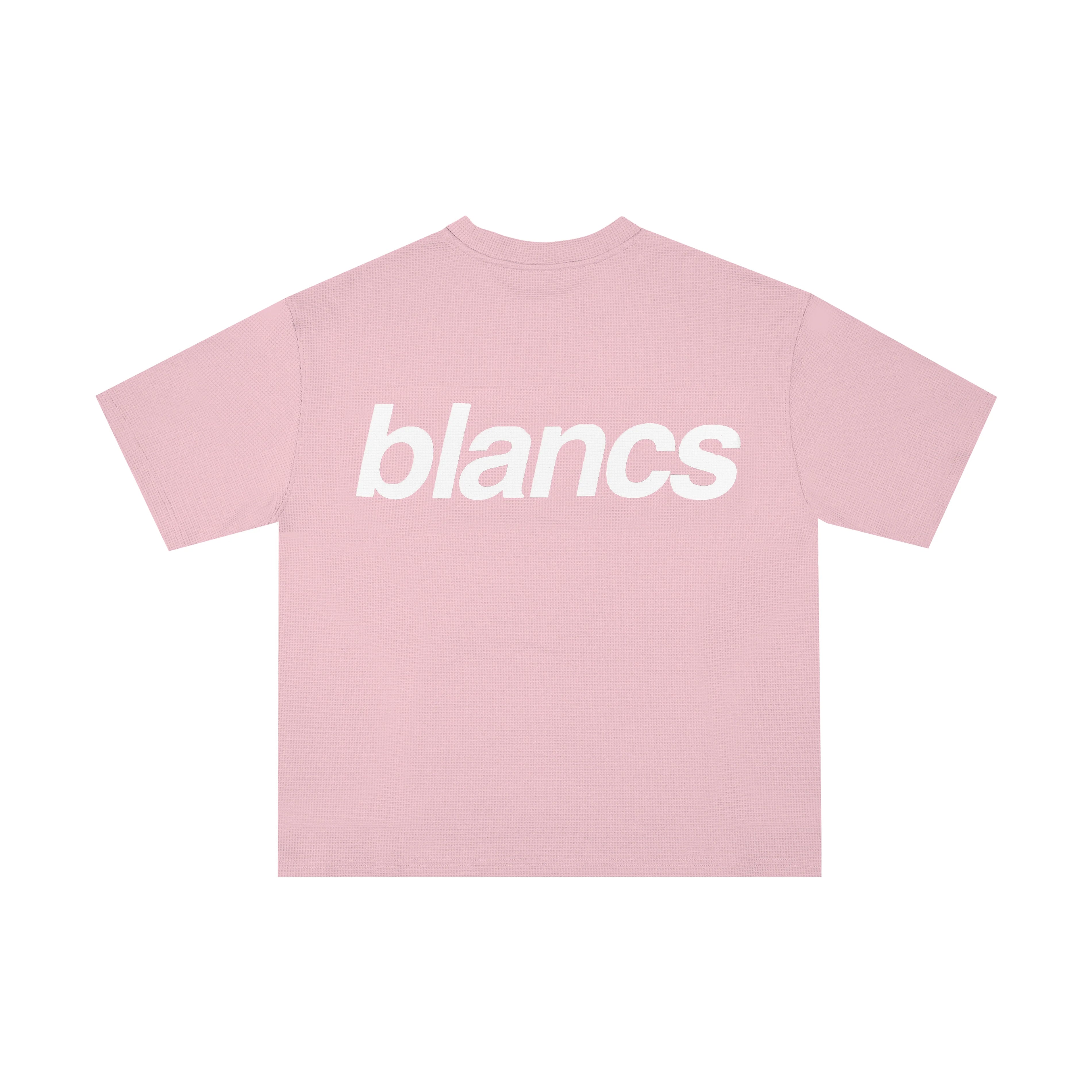 Blancs Waffle Knit S/S - Pink, alternate view 2