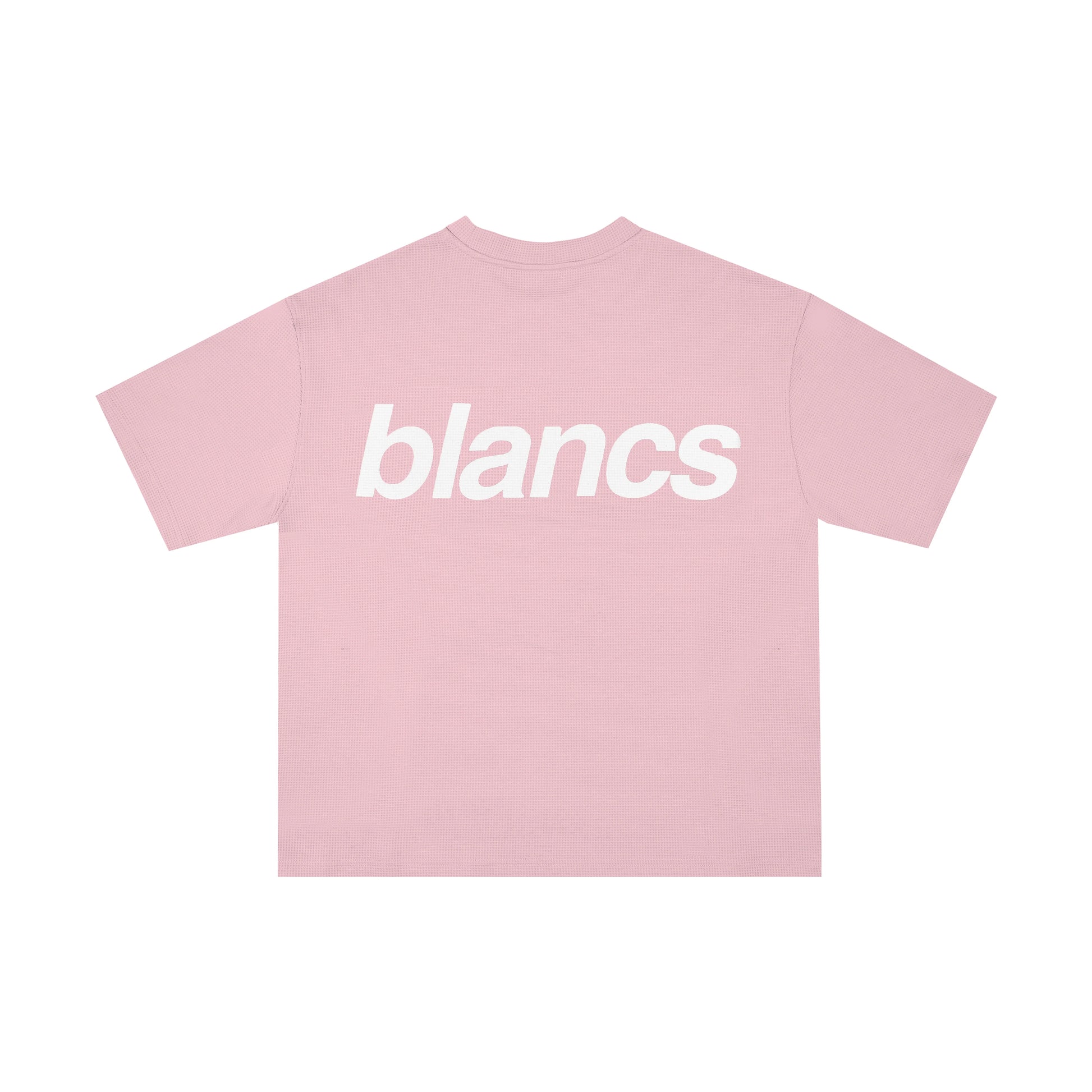 BLANCS WAFFLE KNIT S/S - PINK