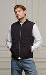 BELIER BLACK ONION QUILT GILET
