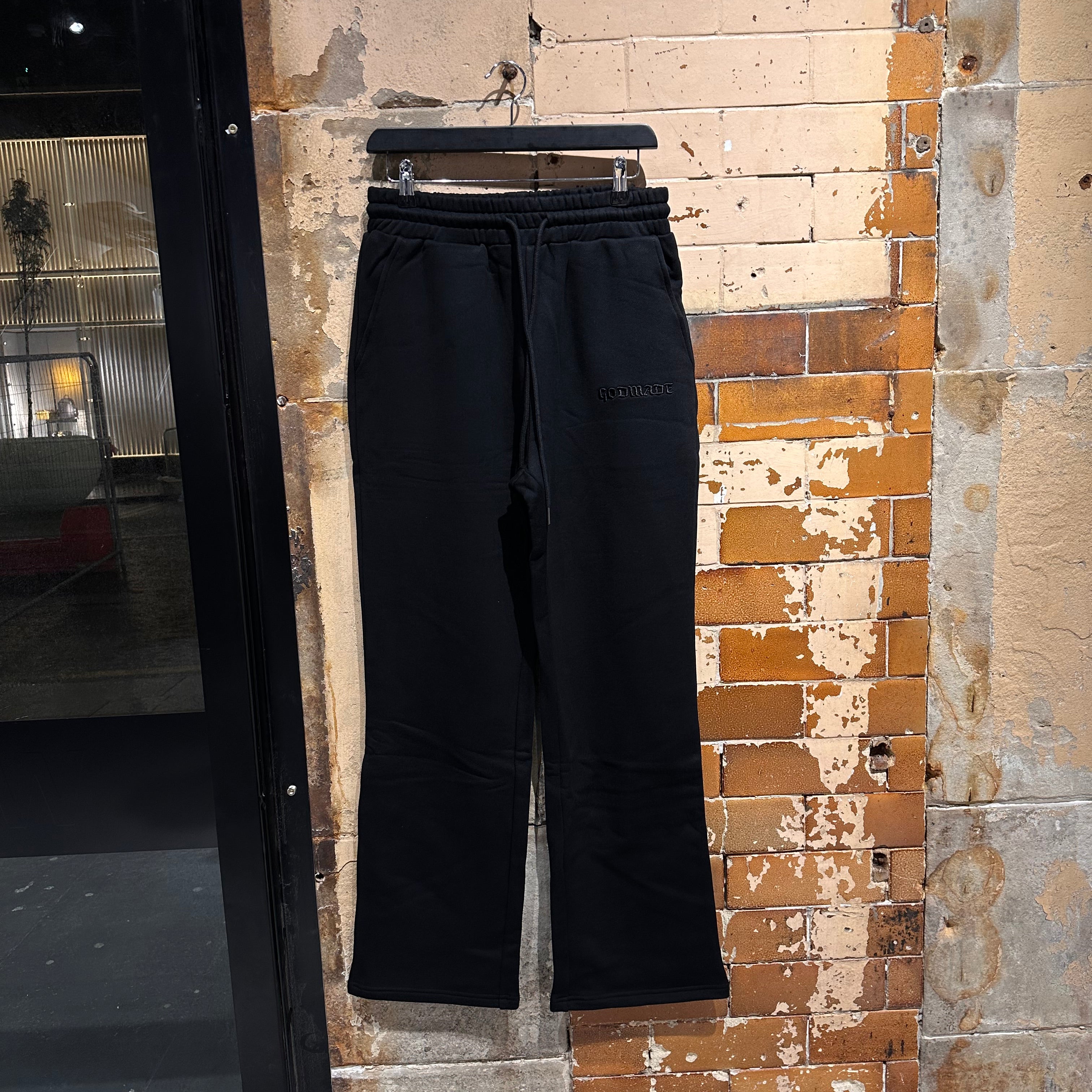 GODMADE SIGNATURE SWEATPANTS - ONYX BLACK