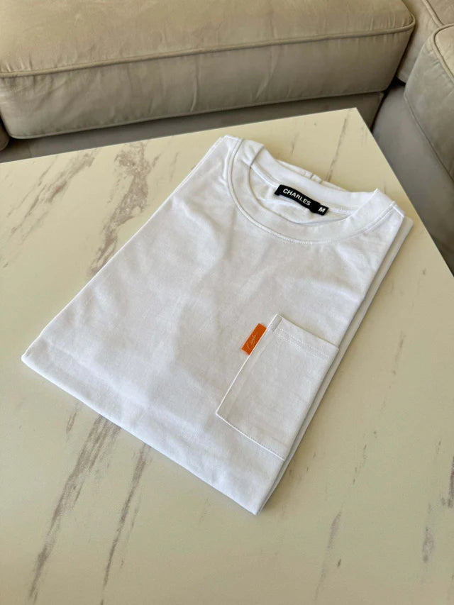 Studio By Charles Tee White T Shirt