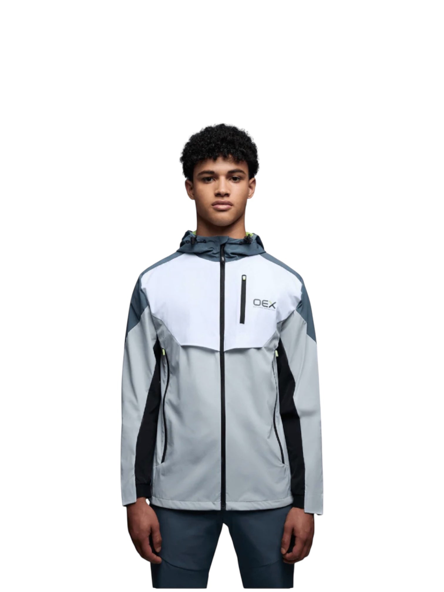 OEX BACHER TRACK JACKET SEA BLUE