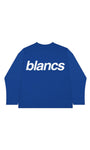 BLANCS WAFFLE KNIT LONG SLEEVE BLUE