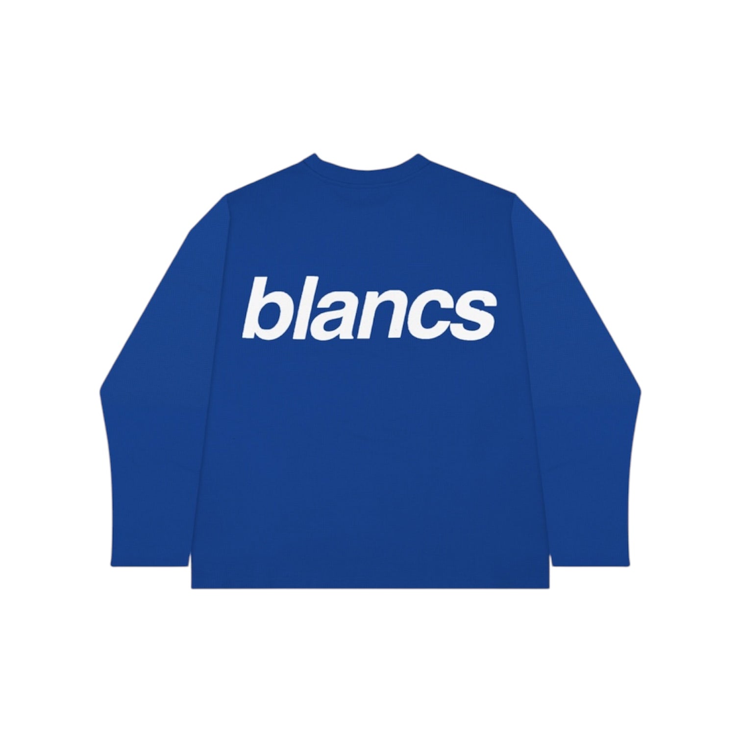 BLANCS WAFFLE KNIT LONG SLEEVE BLUE