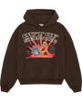 Broken Planet Out of Service Mocha Brown Hoodie