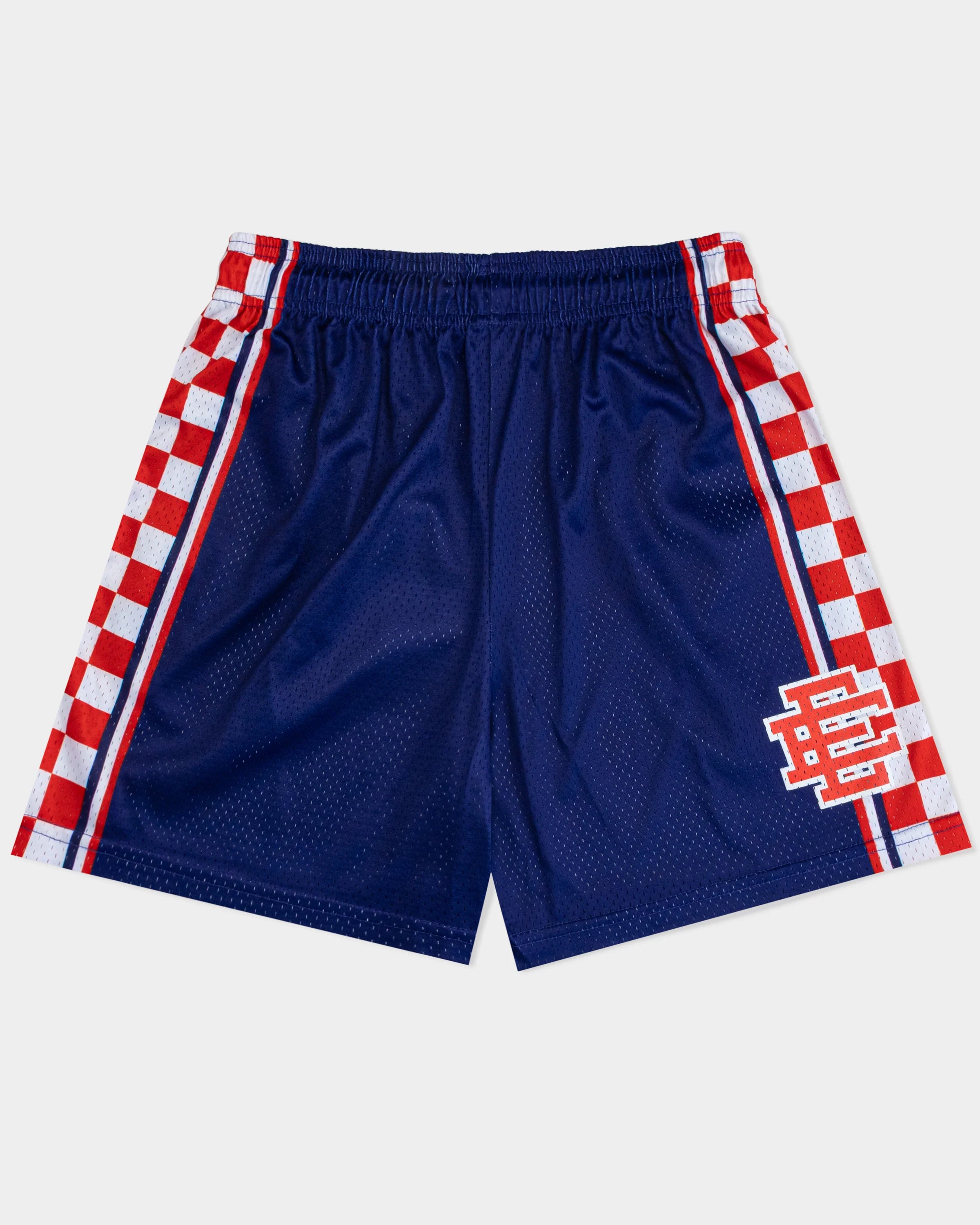 Eric Emanuel Purple/Red Shorts