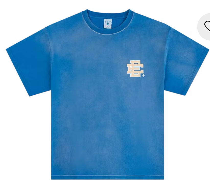 Eric Emanuel Blue/Cream Core Tee