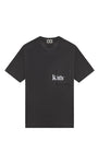 KITH QUINN TEE WASHED BLACK/WHITE