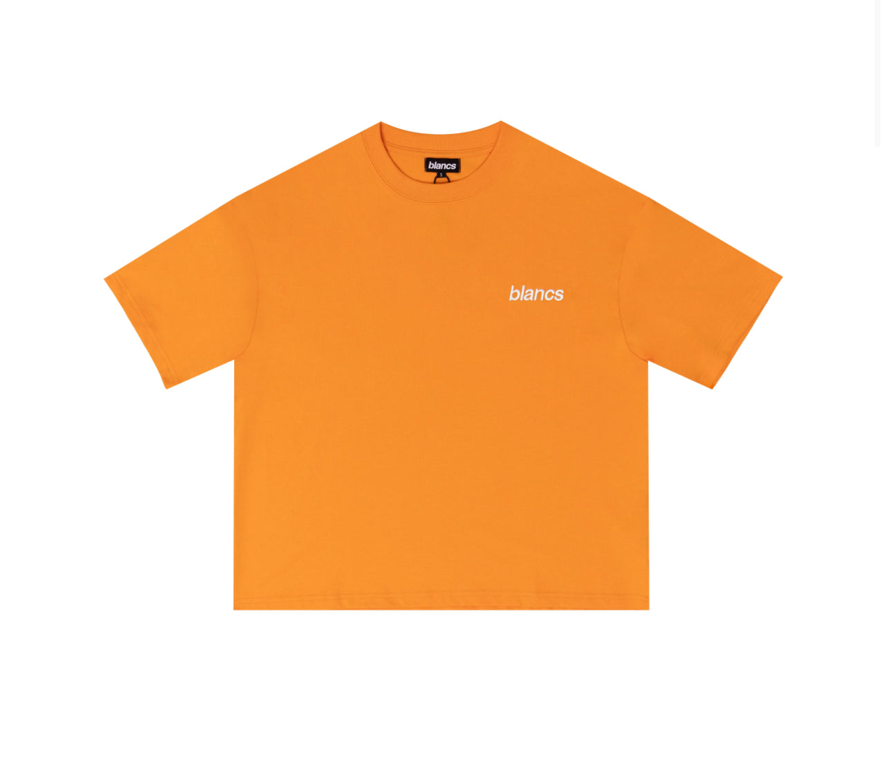 BLANCS Classic Logo T-Shirt “Orange”