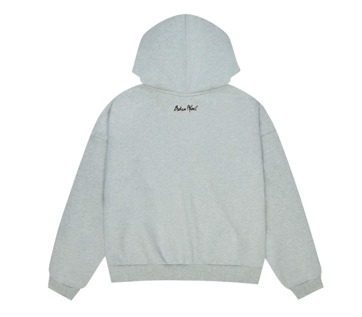 Broken Planet Sun Zip Up Hoodie ‘Grey’