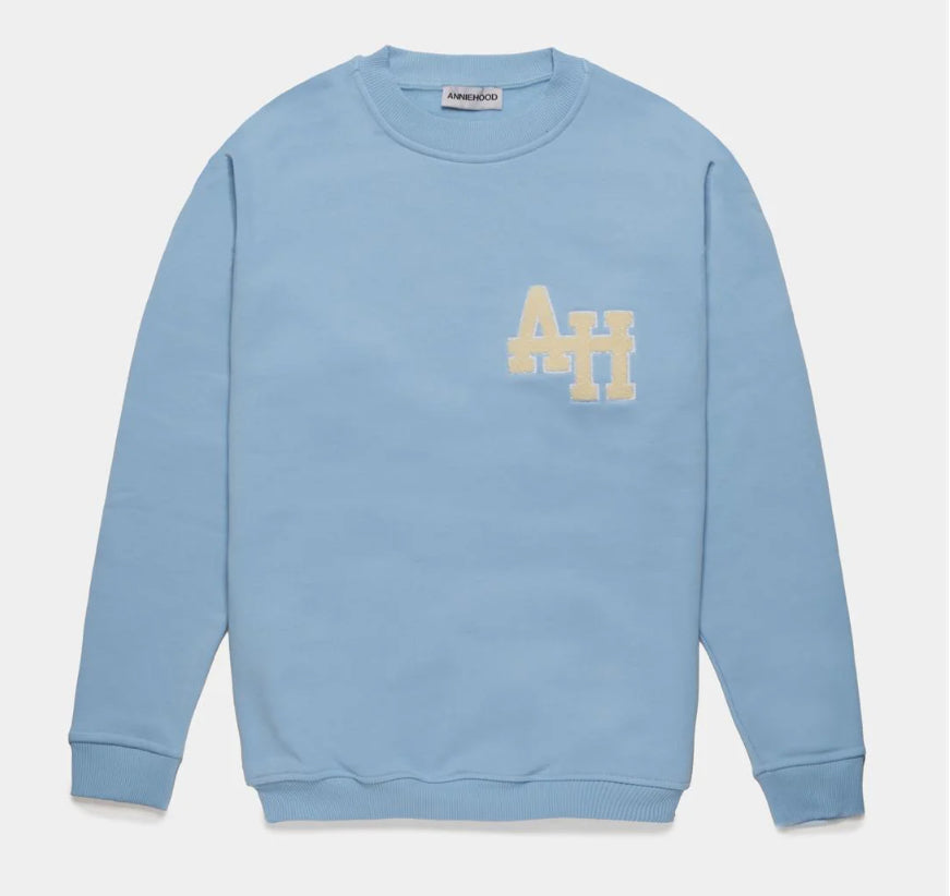 Annie Hood College Sweatshirt ‘Powder Blue’