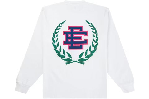Eric Emanuel White Wreath Longsleeve Tee