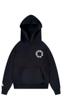 PLAYERS ONLY BLACK EMBROIDERED HOODIE