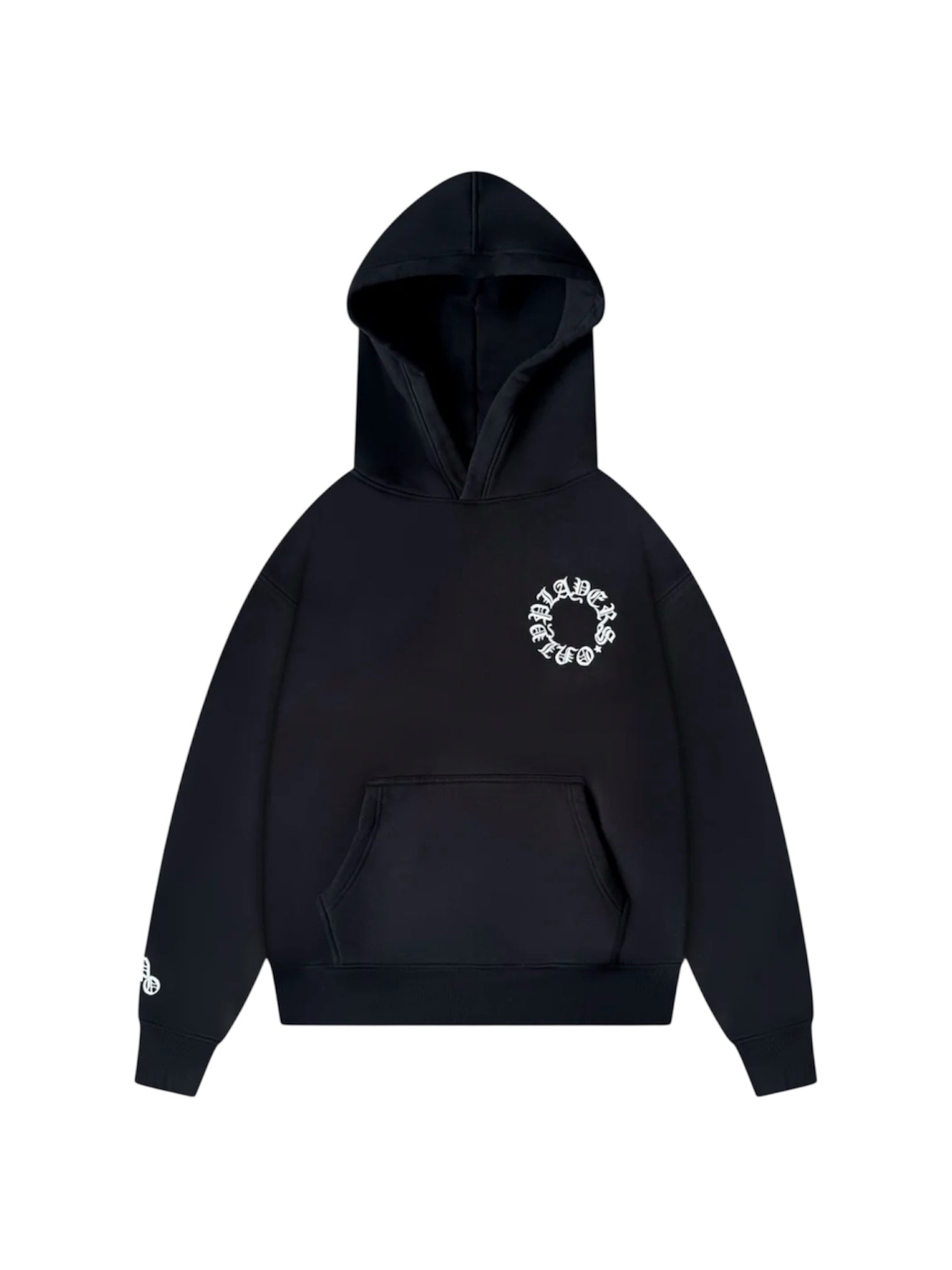 PLAYERS ONLY BLACK EMBROIDERED HOODIE