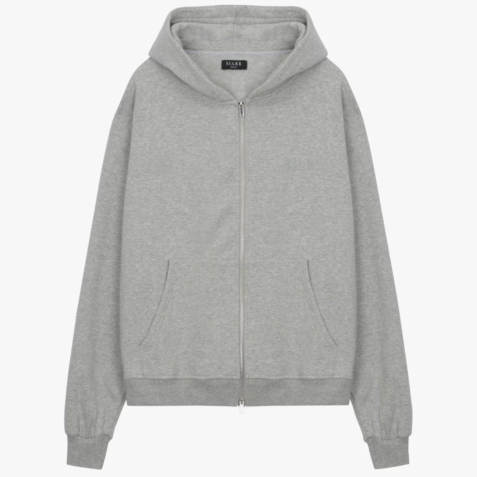 Siarr Zip Hoodie ‘Light Grey’