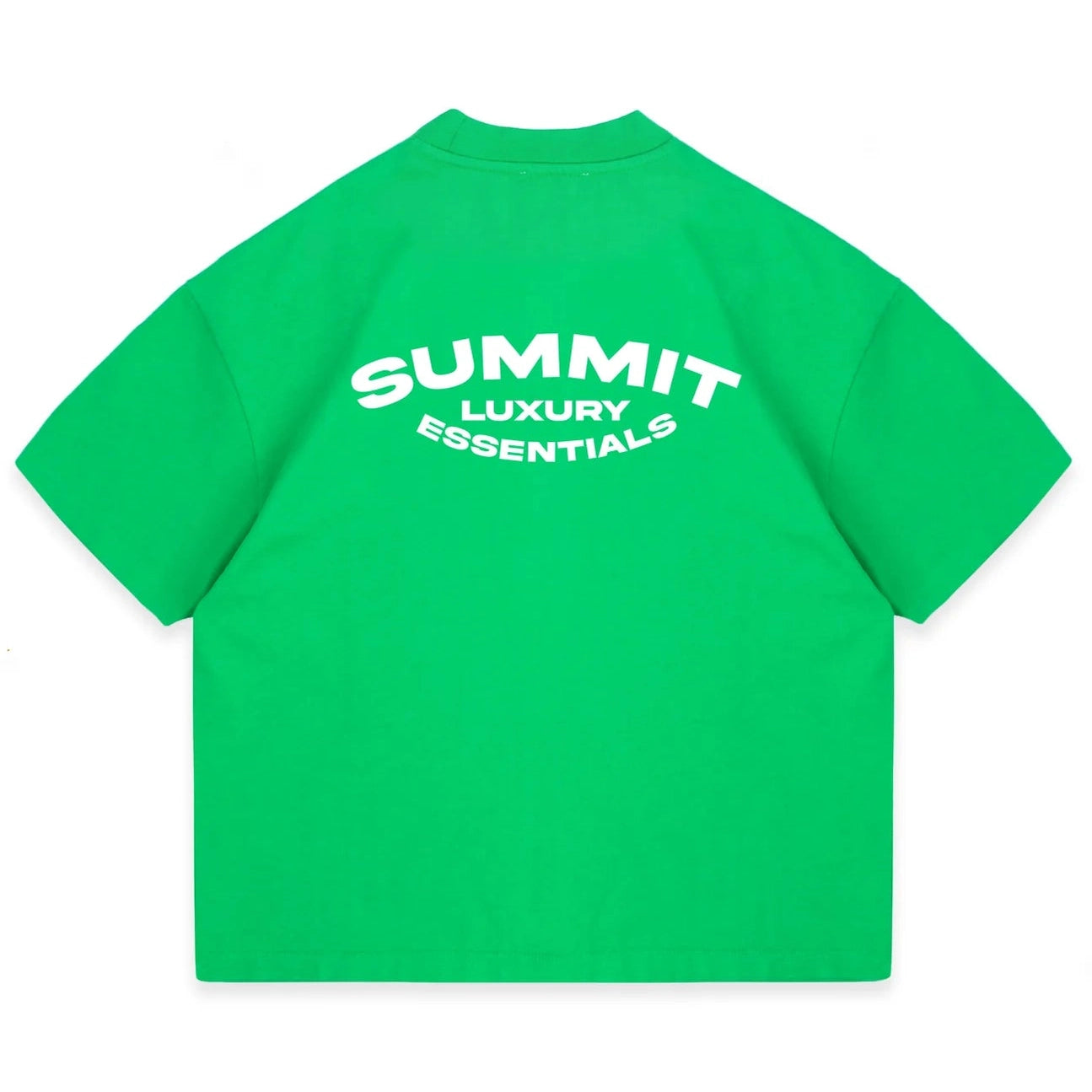 SUMMIT LUXURY ESSENTIALS T-SHIRT - KELLY GREEN